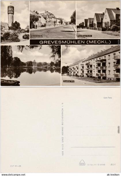 Grevesmühlen   See, Bahnhofsstraße, Kurt-Bürger-Straße, Questiner Weg 1968