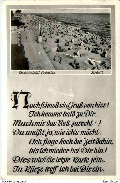 Ostseebad Grömitz, Strand