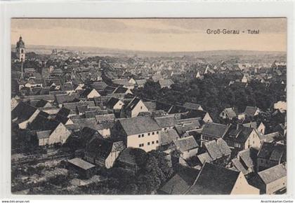 39089504 - Gross Gerau.  ein Blick auf die Stadt Gross Gerau ungelaufen  Gute Erhaltung.