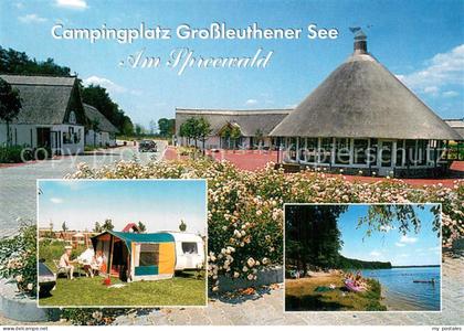 Gross Leuthen Campingplatz Grossleuthener See Am Spreewald Teilansichten