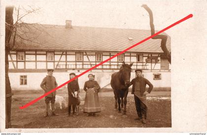 Foto AK Wilschdorf Gehöft Bauernhof a Dürrröhrsdorf Dittersbach Arnsdorf Stolpen Fischbach Helmsdorf Rossendorf Radeberg