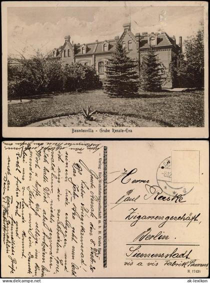 Ansichtskarte Freienhufen-Großräschen  Beamtenvilla 1920  b Senftenberg