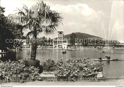 Grossschoenau Sachsen Waldbad Kajak