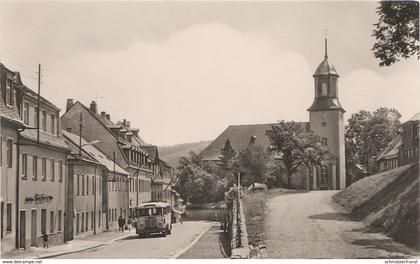 AK Grünhain Bäckerei Ikarus a Beierfeld Aue Schwarzenberg Lauter Bernsbach Elterlein Raschau Schwarzbach Erzgebirge DDR