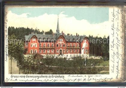 Gruenhain-Beierfeld Genesungsheim