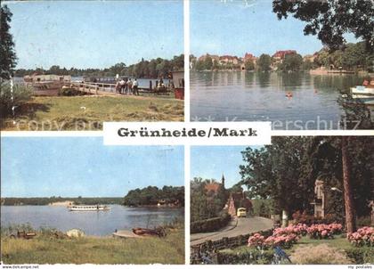 Gruenheide Mark Altbuchorst Anlegestelle Peetzsee Fangschleuse