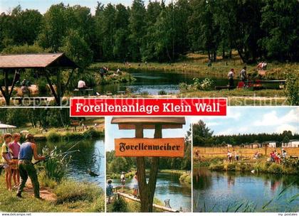 Gruenheide Mark Forellenanalge Klein Wall Weiher