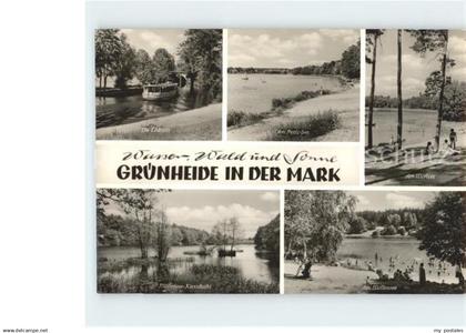 Gruenheide Mark Loecknitz Peetz See Moellensee