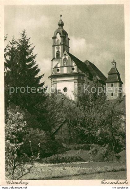 Guenzburg Bayern Frauenkirche Aussenansicht