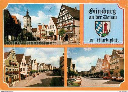 Guenzburg Bayern Marktplatz Stadtansichten
