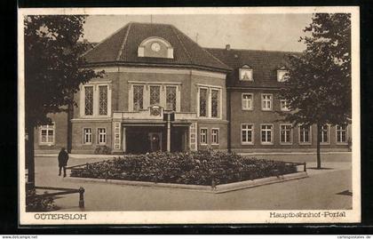 AK Gütersloh, Hauptbahnhof-Portal