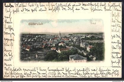 AK Gütersloh, Totalansicht des Ortes