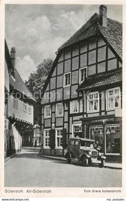 Guetersloh Fachwerkhaus in Alt-Guetersloh