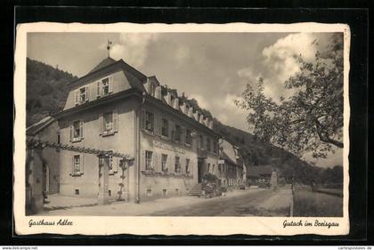 AK Gutach im Breisgau, Blick auf das Gasthaus Adler
