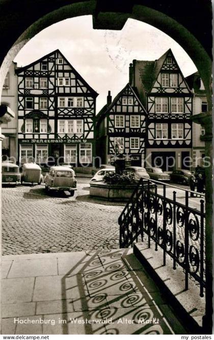 Hachenburg Westerwald Alter Markt