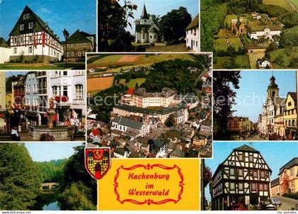 Hachenburg Westerwald Fliegeraufnahme