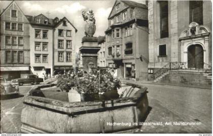 Hachenburg Westerwald Hachenburg Brunnen x 1967