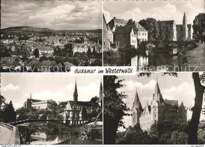 Hadamar Westerwald Total Bruecke Kirche Schloss