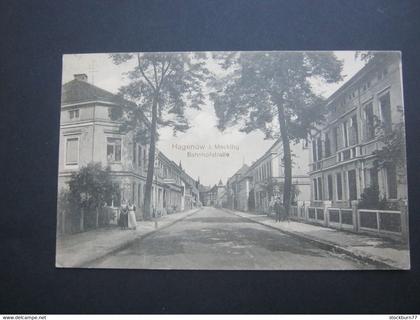 HAGENOW , Mecklenburg, Seltene Karte um 1912
