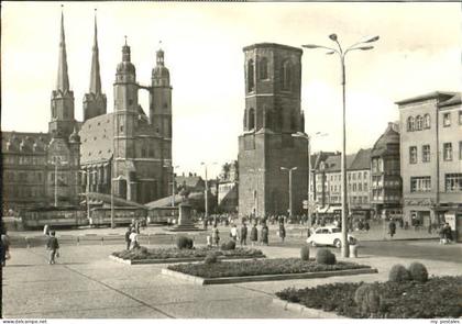 Halle Saale Halle Marktplatz x 1976