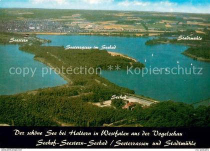 Haltern See Hotel Seehof Fliegeraufnahme