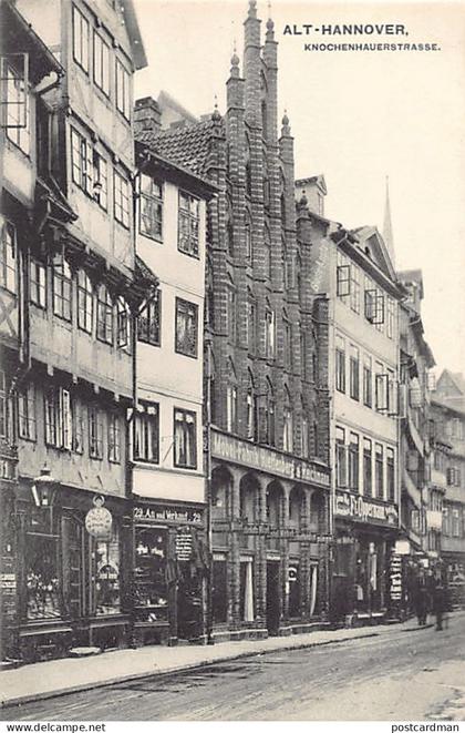 Deutschland - Hannover (NI) Alt-Hannover Knochenhauerstrasse Verlag S. Astholz jun., Hannover 1907