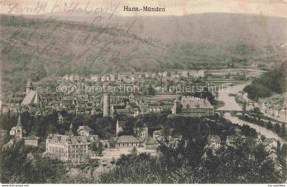 Hann Muenden Hannoversch Muenden Goettingen Panorama