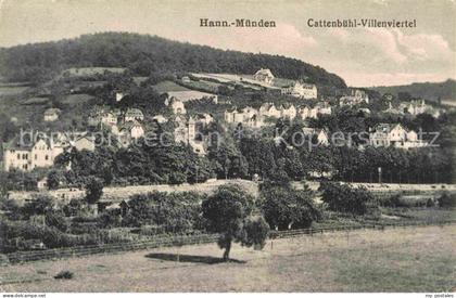 Hannoversch Muenden Cattenbuehl Villenviertel