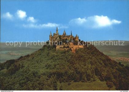 Hechingen Burg Hohenzollen Fliegeraufnahme