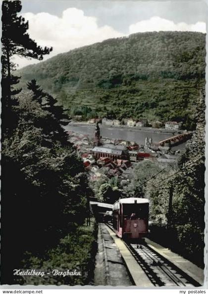 Heidelberg Neckar Heidelberg Bergbahn