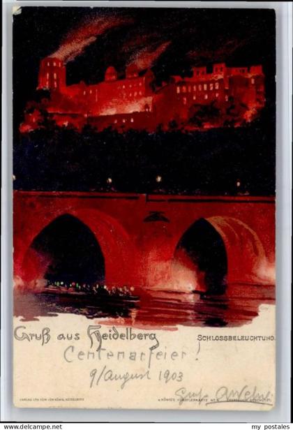 Heidelberg Neckar Heidelberg Schloss Kuenstler Kley