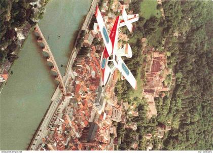 Heidelberg  Neckar Sechster Weltrekordflug Dieter Schmitt Non Stop von Groenland