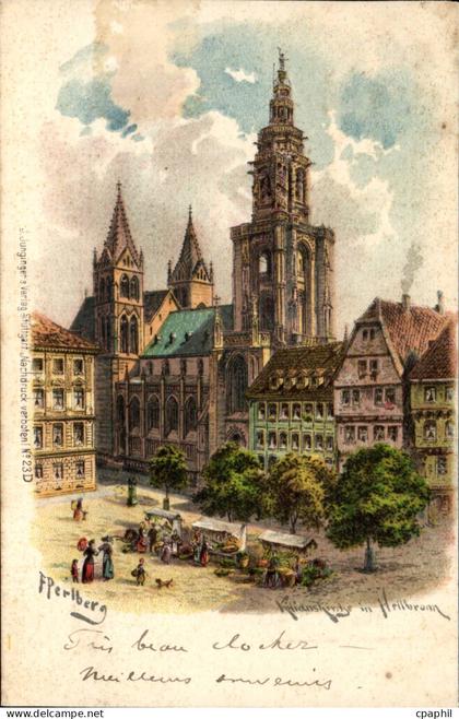 CPA Heilbronn (markt marche)