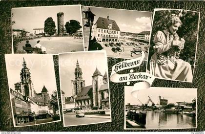 Heilbronn Neckar Bollwerksturm Rathaus Kaetchen von Heilbronn Kirchbrunnenstrass