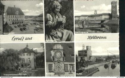 Heilbronn Neckar Heilbronn Marktplatz Hafen