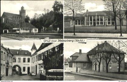 Heinsberg Rheinland Heinsberg Dom Museum Rathaus Halle x 2007