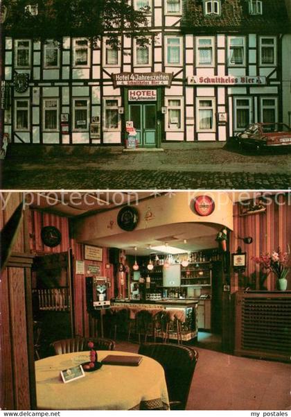 Helmstedt Niedersachsen Hotel Vierjahreszeiten Gaststube