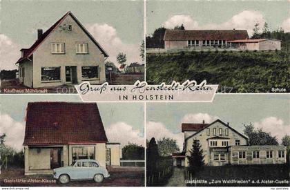 Rehn Henstedt-Ulzburg Segeberg Schleswig-Holstein Kaufhaus Schule Gaststaette Kl