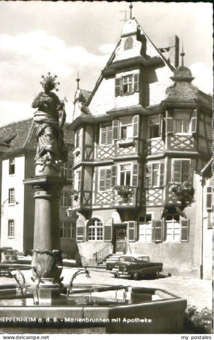 Heppenheim Bergstrasse Heppenheim Brunnen Apotheke
