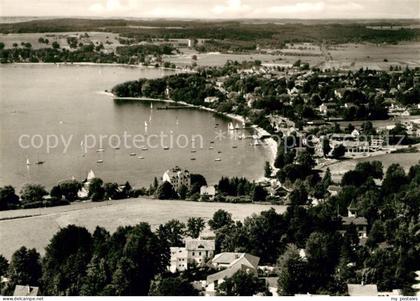 Herrsching Ammersee Fliegeraufnahme