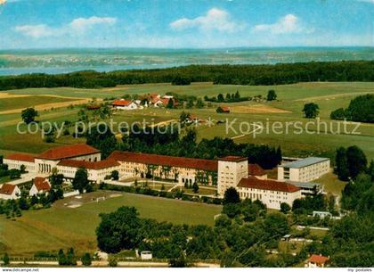 Herrsching Ammersee Zoll und Finanzschule Herrsching am Ammersee Fliegeraufnahme