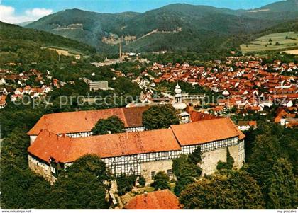 Herzberg Harz Schloss Fliegeraufnahme