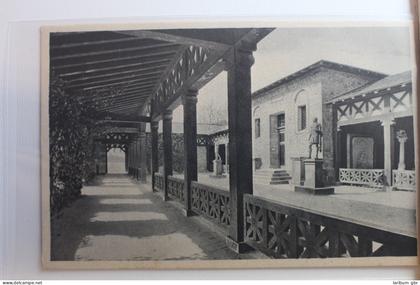 AK Saalburg Kastell Saalburg - Peristyl m. Kaiserstandbildern ungebraucht #PG152