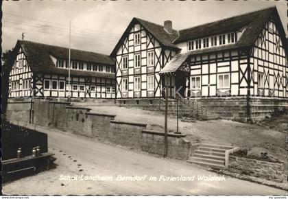 Berndorf Twistetal Schullandheim Ferienland Waldeck Fachwerkhaus