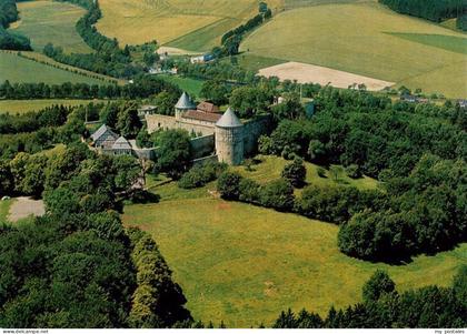 Breitenbach Herzberg Burg-Herzberg Burg Fliegeraufnahme Burgmauern Tuerme Freihe