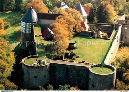 Breitenbach Herzberg Burg Herzberg Fliegeraufnahme