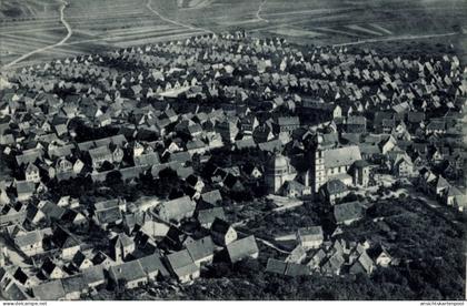 CPA Bürstadt in Hessen, Fliegeraufnahme