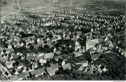 CPA Bürstadt in Hessen, Fliegeraufnahme