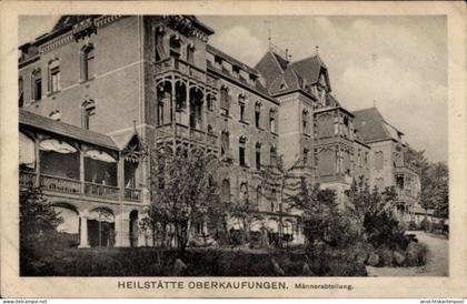 CPA Oberkaufungen Kaufungen Hessen, Heilstätte Männerabteilung, Architektur