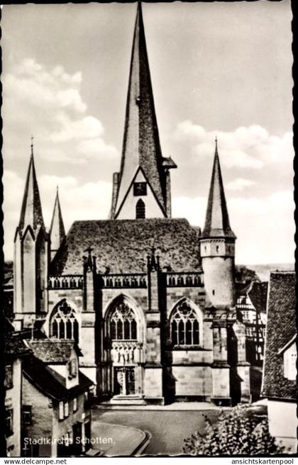 CPA Schotten im Vogelsbergkreis Hessen, Stadtkirche